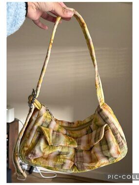 BAGGU x Collina Strada Boxer Plaid Cargo Shoulder Bag